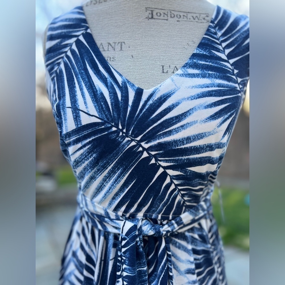 NWT SOHO APPAREL LTD Front Tie Maxi Dress Sz S - Picture 5 of 5